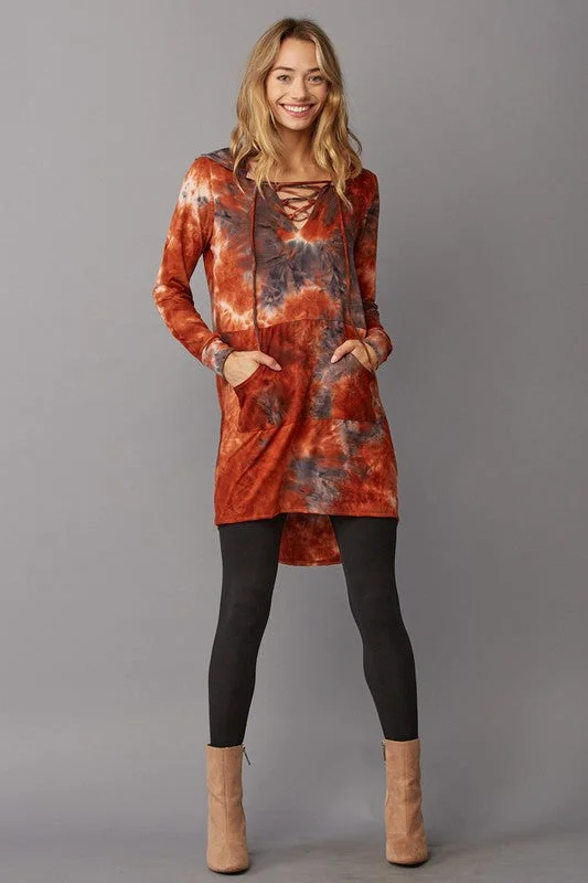 Missy Print Tunic with HoodieCropped Sweatshirts