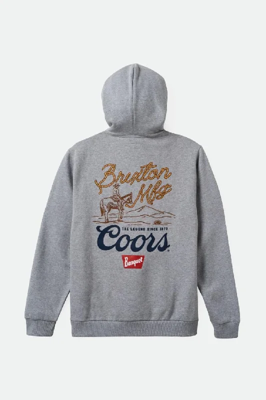 Coors Legends Hoodie - Heather GreyCollege Sweatshirts