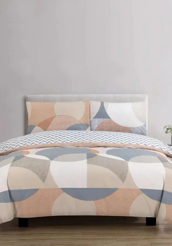 Vantona Home Urban Geometric Double Duvet Set, Multicoloured