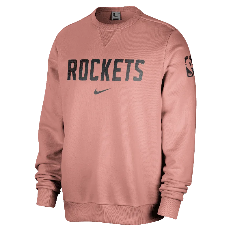 CrewneckmomentMen's Houston Rockets Nike Standard Issue Crewneck Sweatshirt