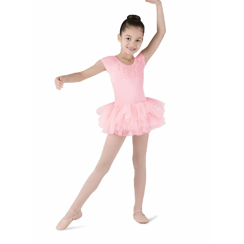 Thermal DressChild Sequin Trim Tutu Dance Dress