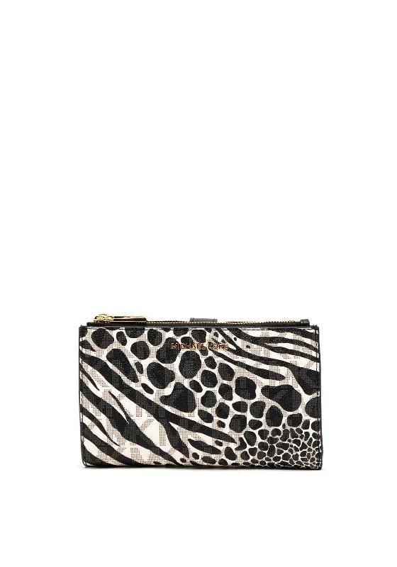 MICHAEL Michael Kors Jet Set Billfold Wallet, Black Multi