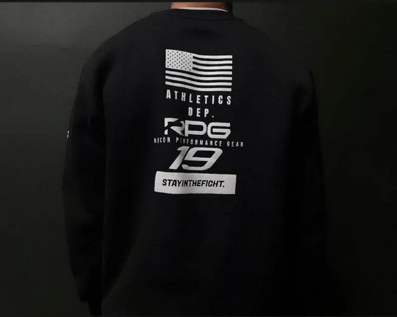 CrewneckpatternMEN'S RPG "ORIGINS 19" PREMIUM CREWNECK SWEATER