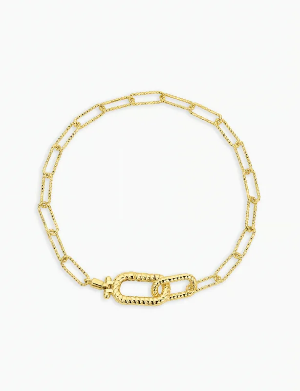 CrewneckcraftCrew Link Bracelet, Gold