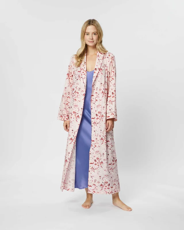 Utility DressWomen's Classic Cotton Dressing Gown - Cassey Floral