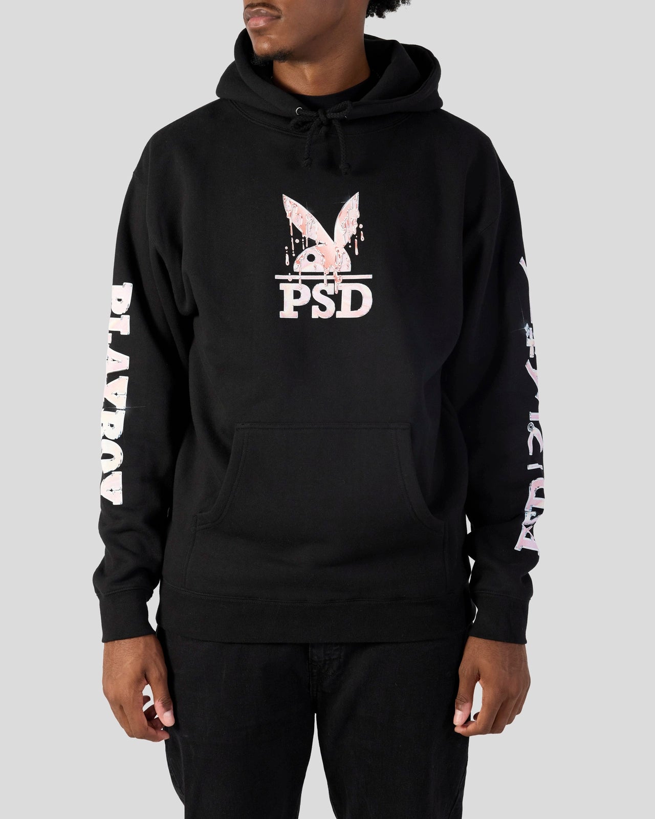 Playboy - Rose Drippin HoodieDesigner Sweatshirts