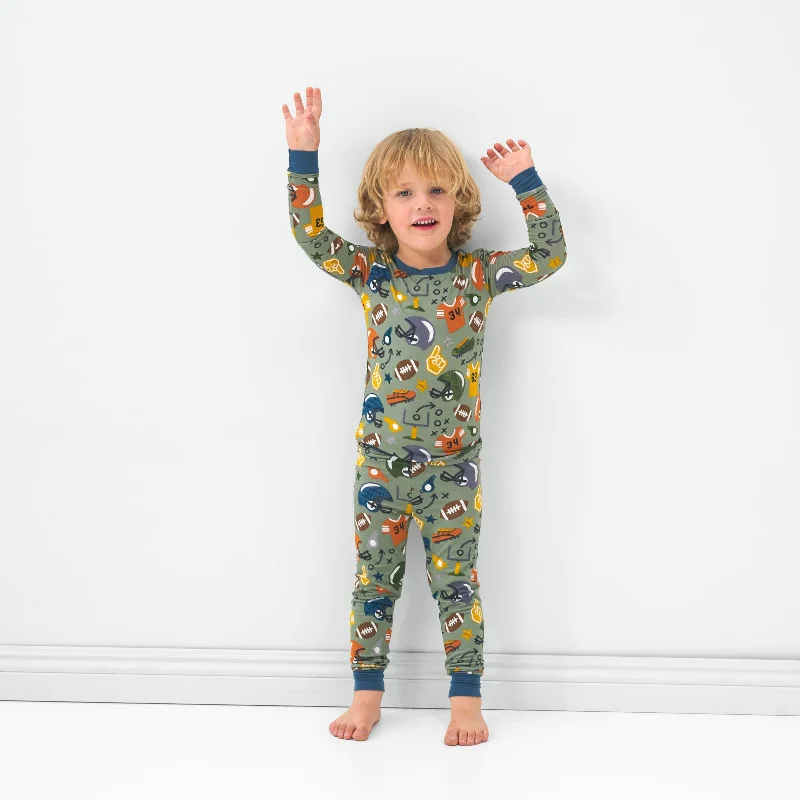 Touchdown Time Two-Piece Pajama Set