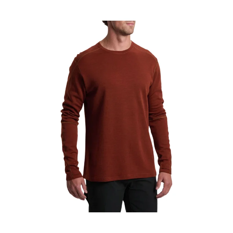 CrewneckwoolKuhl Men's Invigoratr Merino Crew - Chili Oil