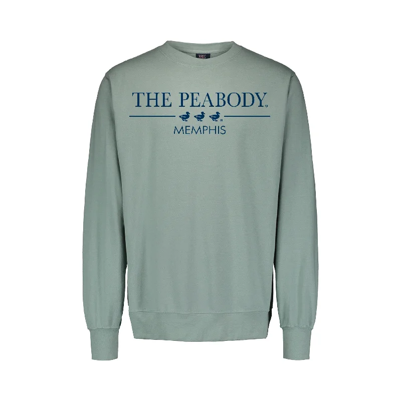 CrewneckarThe Peabody Memphis Crewneck Sweatshirt - Greenstone