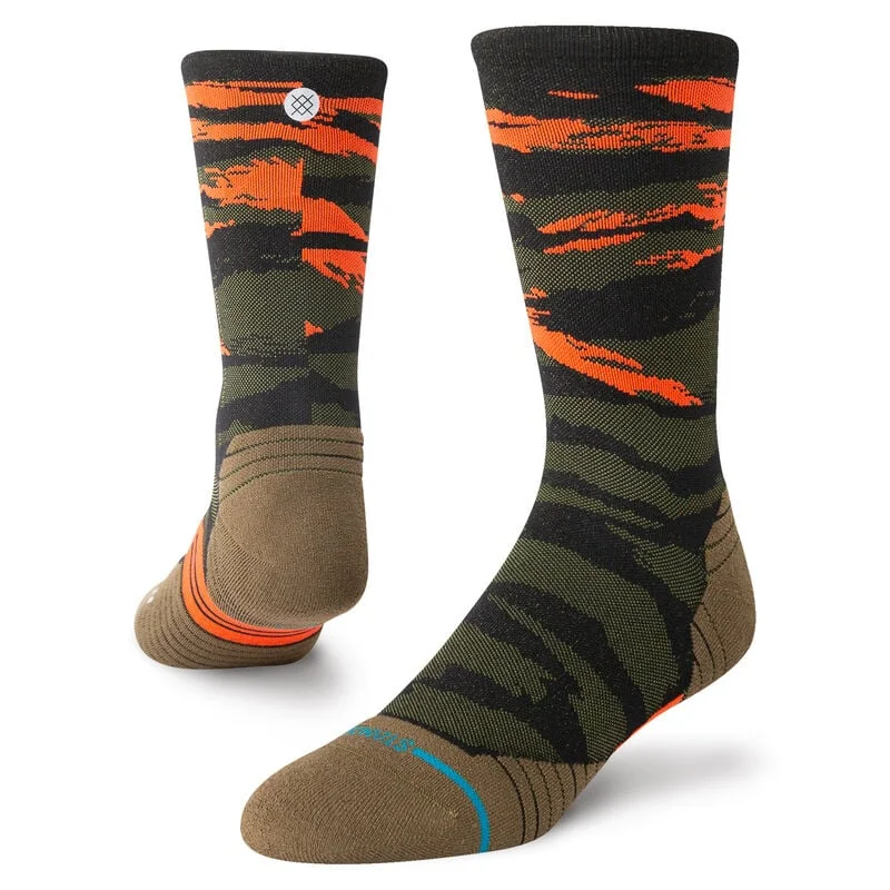 CrewnecksmartStance Primal Light Crew Socks-Olive