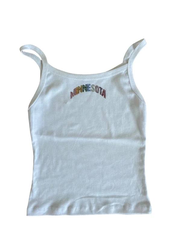 Breathable jacketMinnesota Rhinestones Rainbow Everyday Tank