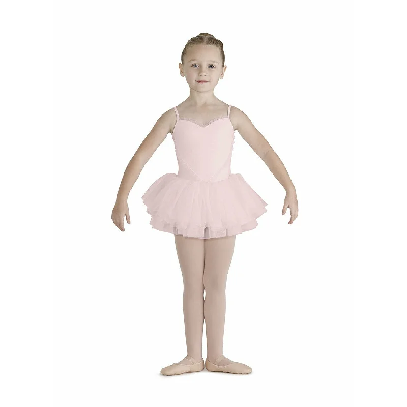 Wind DressChild Heart Mesh Tutu Dance Dress