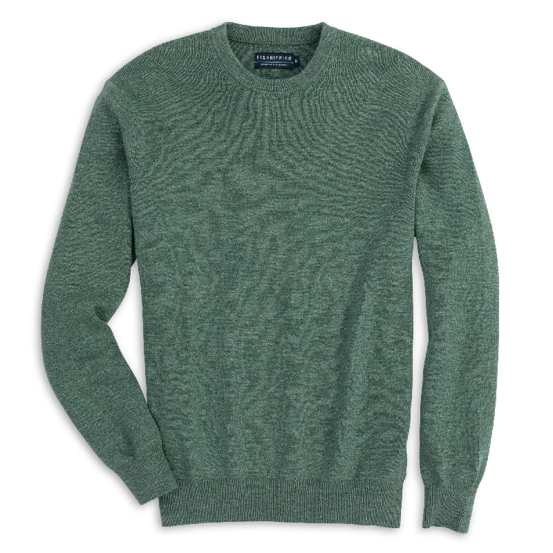 CrewneckcyberFish Hippie Rumford Crew Neck Cotton Sweater