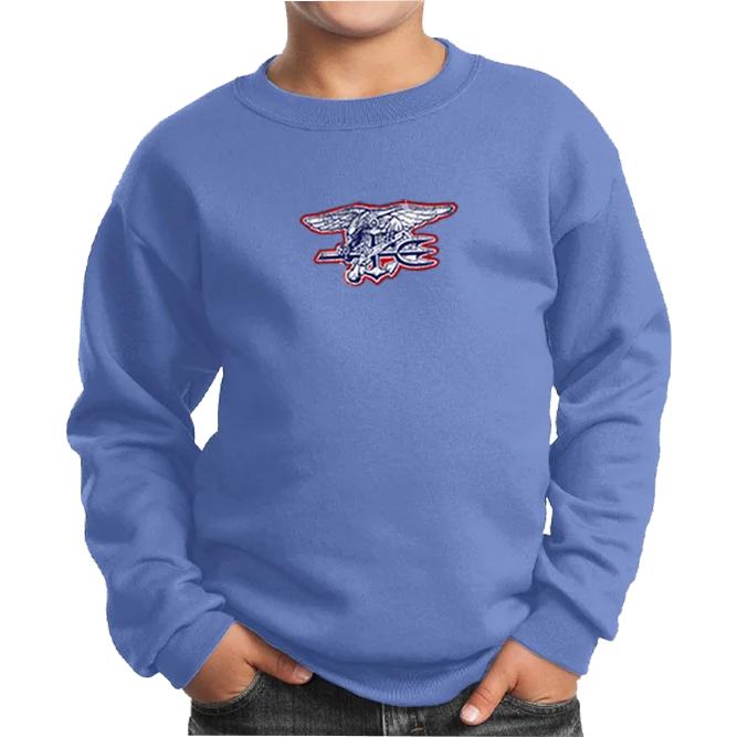 CrewneckprideYouth Trident Fleece Crewneck Sweatshirt