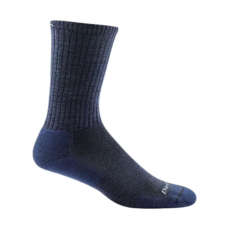 CrewneckinnovationDarn Tough Vermont Men's The Standard Crew No Cushion Lightweight Lifestyle Sock - Navy