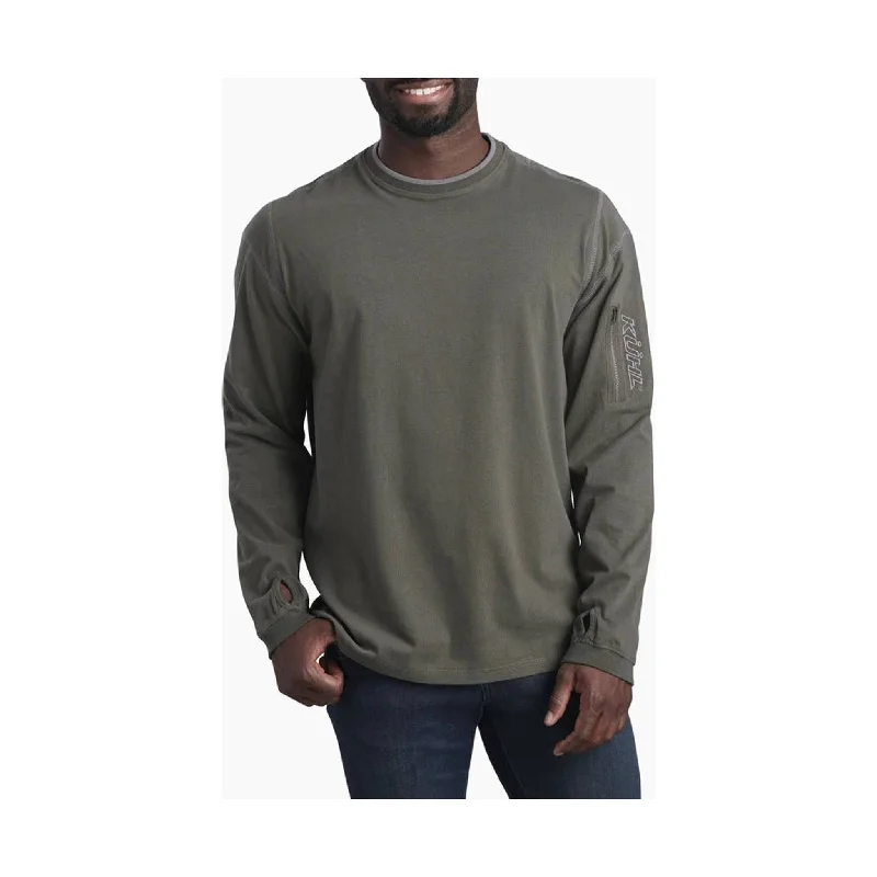 CrewneckdataKuhl Men's Kommando Crew - Olive Slate