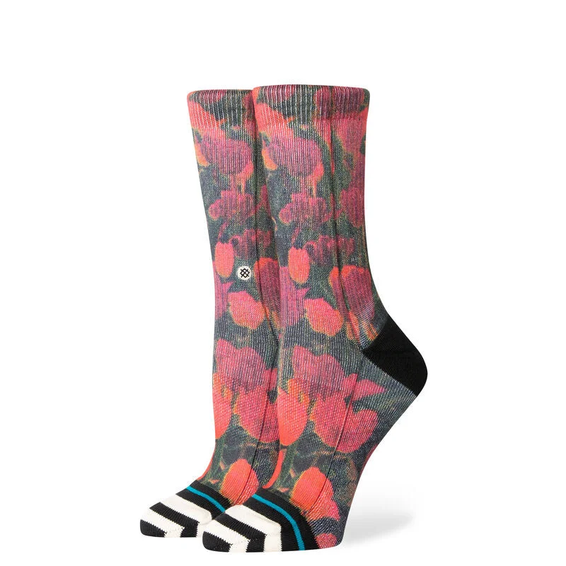 CrewneckstartupStance Riso Crew Socks-Black