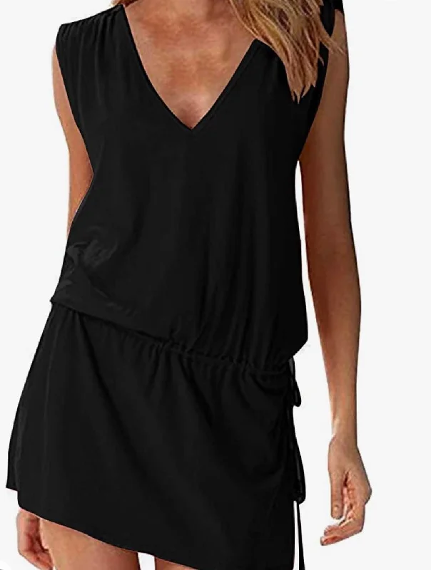 Performance hoodieDrop Waist Mini Tank Dress