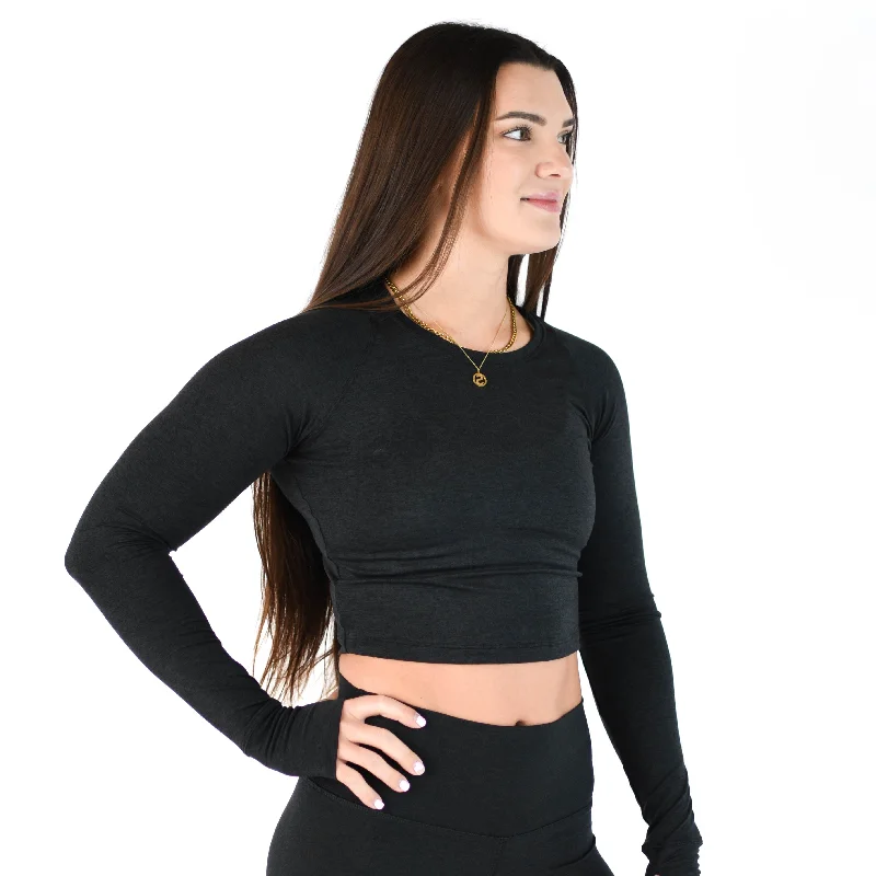 Foundation Crop Long SleeveCroptopclassic