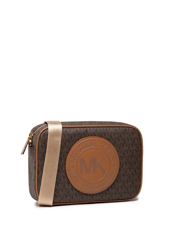 MICHAEL Michael Kors Jet Set Fulton Sport Crossbody Bag, Brown