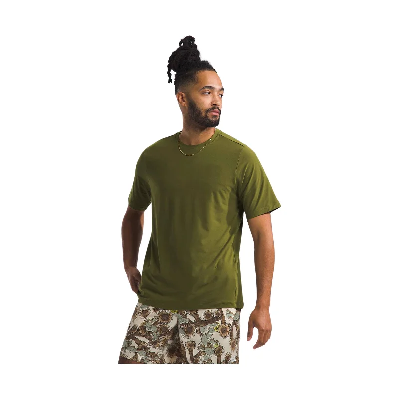 Graphic Short Sleeve TopsThe North Face Men's Dune Sky Short Sleeve - Forest Olive