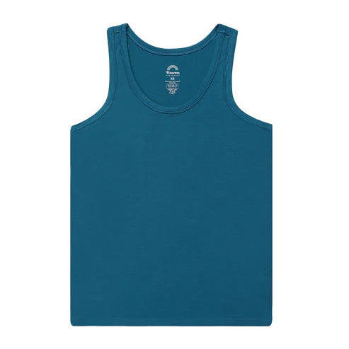 Windproof tankOcean Blue Womens Bamboo Tank Top