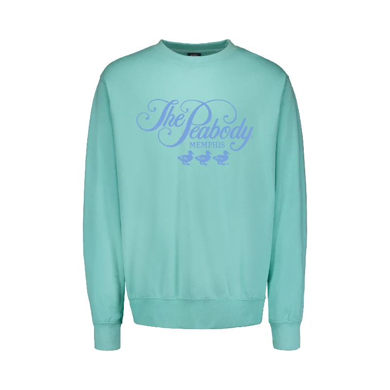 CrewneckvintagePeabody Fundamental Fleece Crew - Barbados Blue