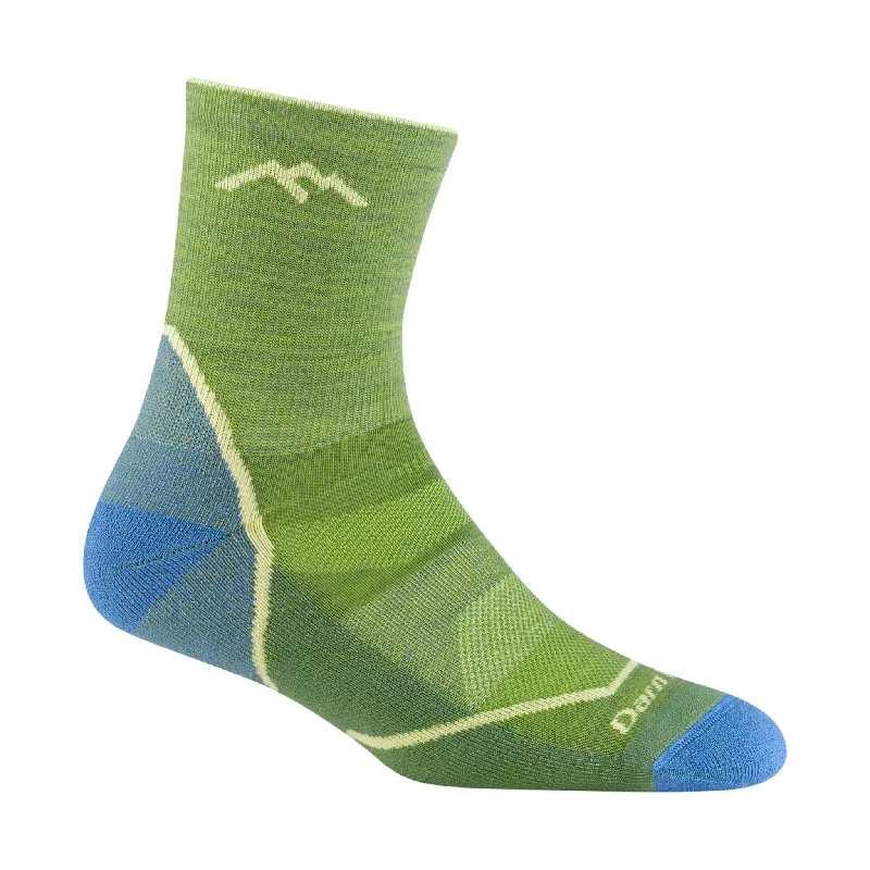 CrewneckwovenDarn Tough Vermont Kids' Light Hiker Micro Crew Lightweight Hiking Sock - Willow