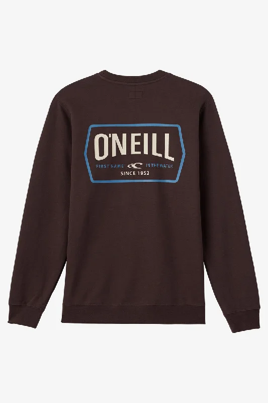 CrewneckfashionO'Neill Fifty Two Crew Sweatshirt-Seal Brown