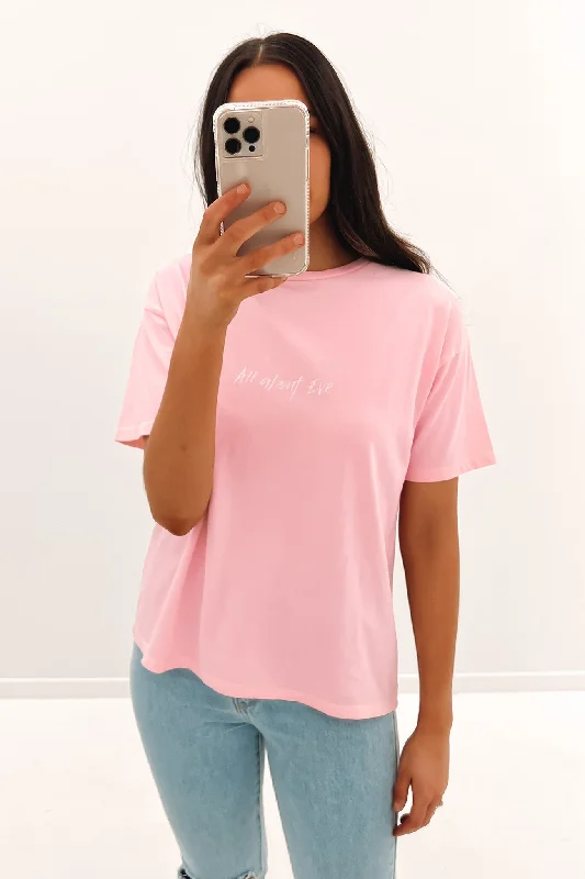 Ruffled T-ShirtsEssential Eve Tee Pale Pink