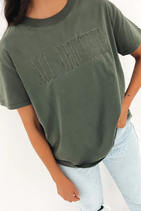 Crewneck T-ShirtsHeritage Tee Forest Green