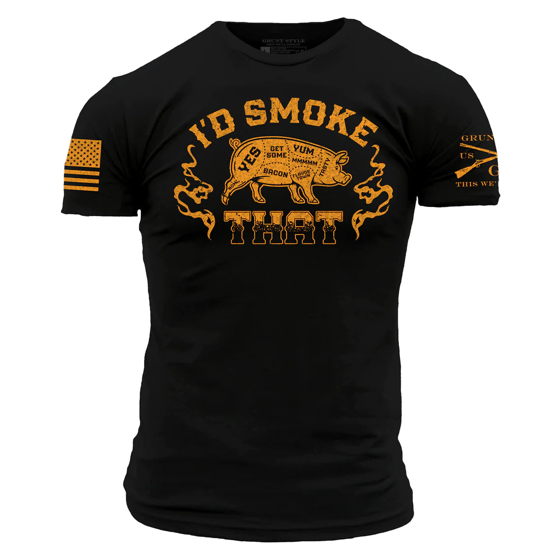 Statement T-ShirtsI'd Smoke That Tee - Black