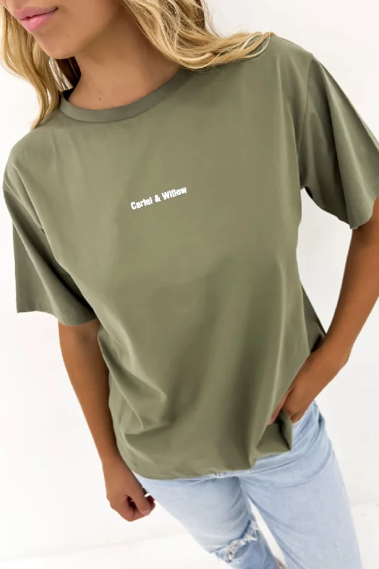 Hip-Hop T-ShirtsMarlie Tee Khaki