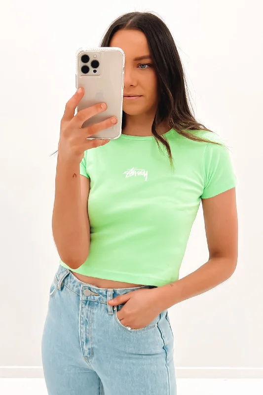 Fishing T-ShirtsStock Rib Tee Lime